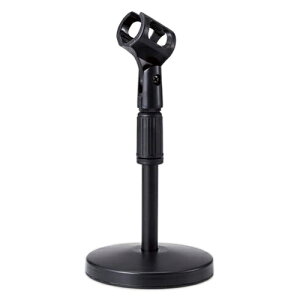 エレコム(ELECOM) 卓上型マイクスタンド HS-DSARMBK ブラック