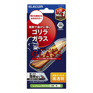 �yiPhone16�^15�z�@�G���R���iELECOM�j�@�K���X�t�B�����@�������@�S�����@0.21mm�@PM-A24AFLGO