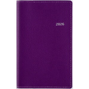 【2026年1月始まり】 高橋書店 T'beau7 手帳判 ウィークリーブロック 179 グレープ 日曜始まり