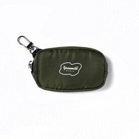 ヨセミテ（Yosemite）　ミニポーチ　カーキ