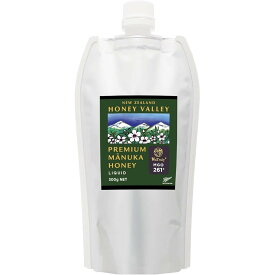 【クーポン利用で2000円〜★11/28まで】 プレミアム マヌカハニー MGO 261+ ｜ 120g │ 300g │ 送料無料 お試し はちみつ 非加熱 ハニーバレー ニュージーランド産 非加熱はちみつ 無農薬 無添加 子供 効果 パウチ エコパック ナトゥリー NaTruly