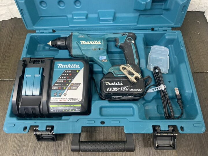 楽天市場】▽【中古】makita マキタ 18V 充電式スクリュードライバー  