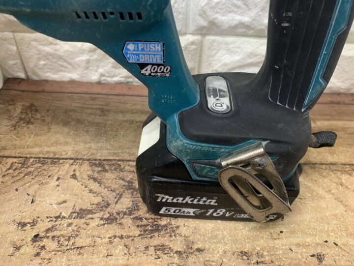 楽天市場】▽【中古】makita マキタ 18V 充電式スクリュードライバー  