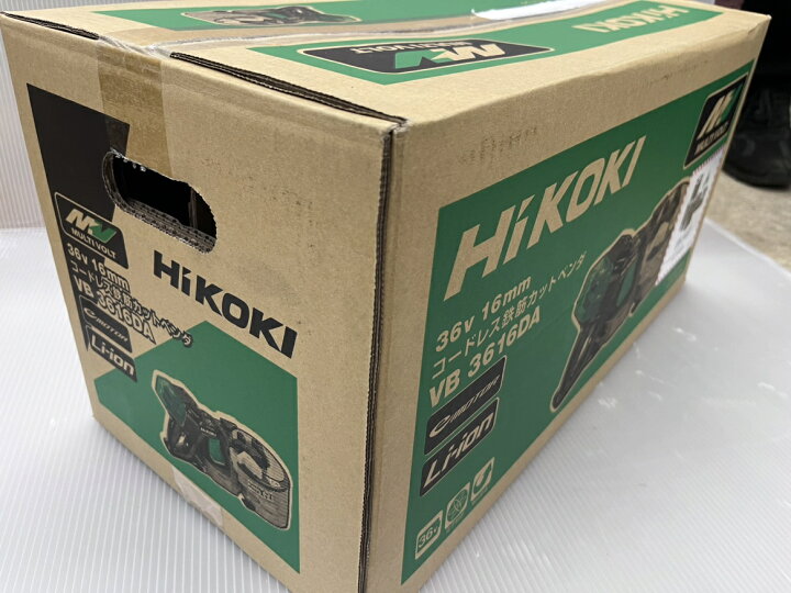 楽天市場】☆【未使用】ハイコーキ HIKOKI コードレス鉄筋カットベンダ 