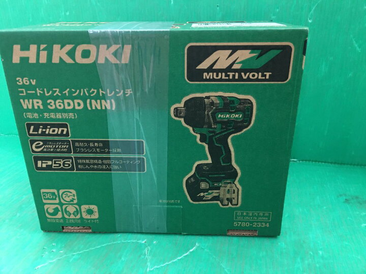 楽天市場】☆【未使用】HIKOKI ハイコーキ 36V コードレスインパクト  