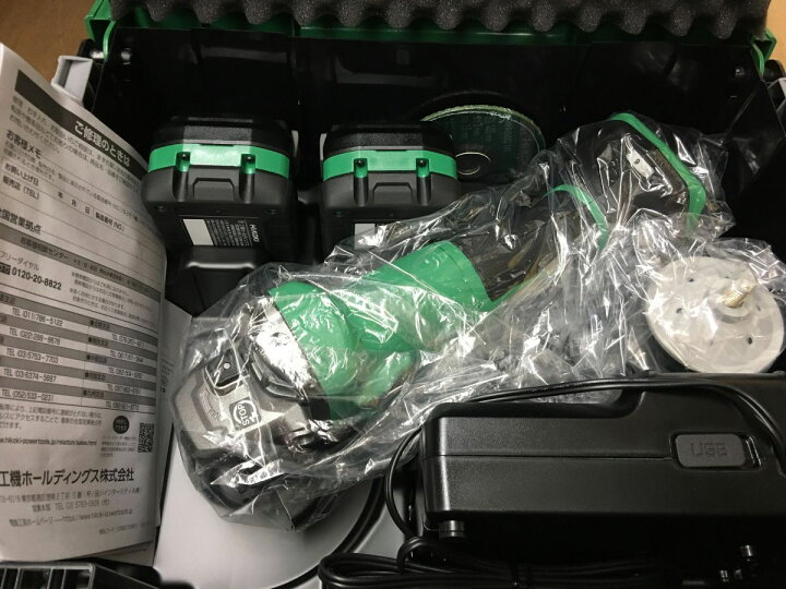 楽天市場】☆【未使用】HIKOKI ハイコーキ 100mmコードレスディスク 