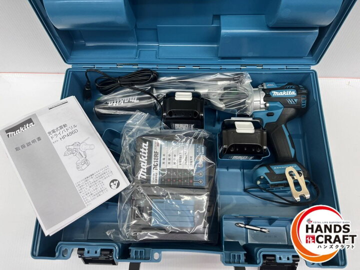楽天市場】☆【未使用】マキタ makita 18V 充電式震動ドライバドリル 