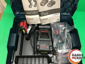 ☆【未使用】ボッシュ BOSCH　18V コードレスインパクトドライバ　GDR18V-200C　18V3.0Ah×2 充電器付き【新古品】【中古】