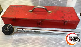 ▼【中古品／現状品】Williams　TM-750LW　トルク乗数withハンドル ケース(Snap-On）付き