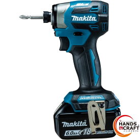 ♭【未使用品】マキタ makita TD173DX 充電式インパクトドライバ バッテリ2個 ケース 充電器別売り【中古】