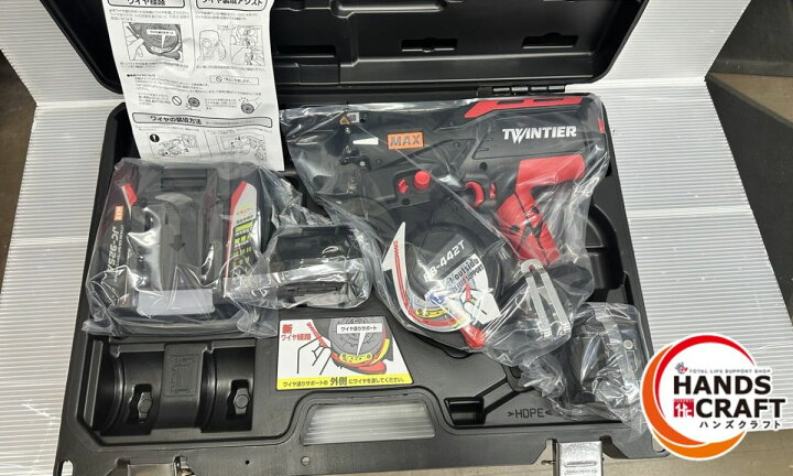 楽天市場】▽ 【未使用】マックス 鉄筋結束機 RB-442T-B2C/1450A フル 
