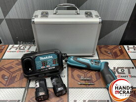 〇【送料無料】マキタ Makita TD021D 充電ペンインパクトドライバ 7.2V バッテリ×2・充電器付き【ハンズクラフト佐賀】【中古】