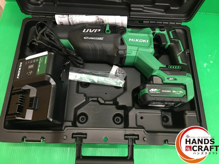 楽天市場】☆【未使用】HIKOKI ハイコーキ 36V セーバーソー CR36DA 