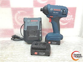 ◇【中古】ボッシュ　GDR1440-LI　インパクトドライバ―　充電器　14.4Vバッテリー×2　