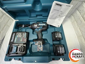 ▽【中古】マキタ 40Vインパクトドライバー TW001GRDX フルセット バッテリー 充電器 ケース付 工具 makita
