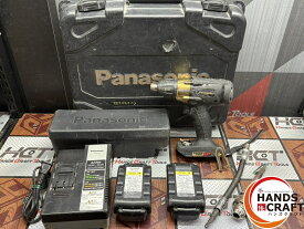 〇【送料無料】パナソニック Panasonic EZ7548LS2ST1 マルチインパクトドライバ バッテリ×2・充電器付き【ハンズクラフト佐賀】【中古】