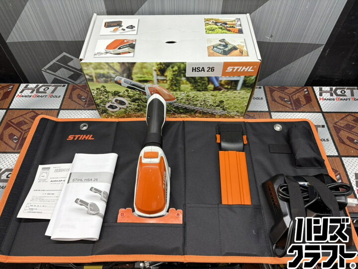 楽天市場】〇【送料無料】【未使用】スチール STIHL HSA26 バリカン 