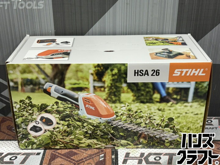 楽天市場】〇【送料無料】【未使用】スチール STIHL HSA26 バリカン 