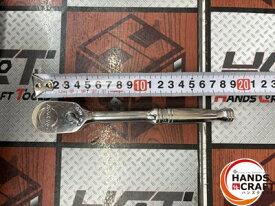 ■【中古】Snap-on スナップオン F80 ラチェットハンドル 差込角 3/8インチ 9.5mm 【ハンズクラフト宮崎新名爪店】