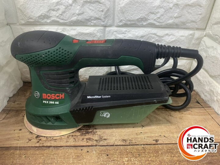 楽天市場】▽【中古】BOSCH ボッシュ PEX260AE 吸塵 ランダム 
