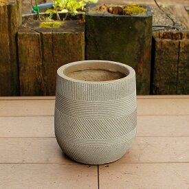 植木鉢 ファイバークレイ ストラMIX 丸型 21×21
