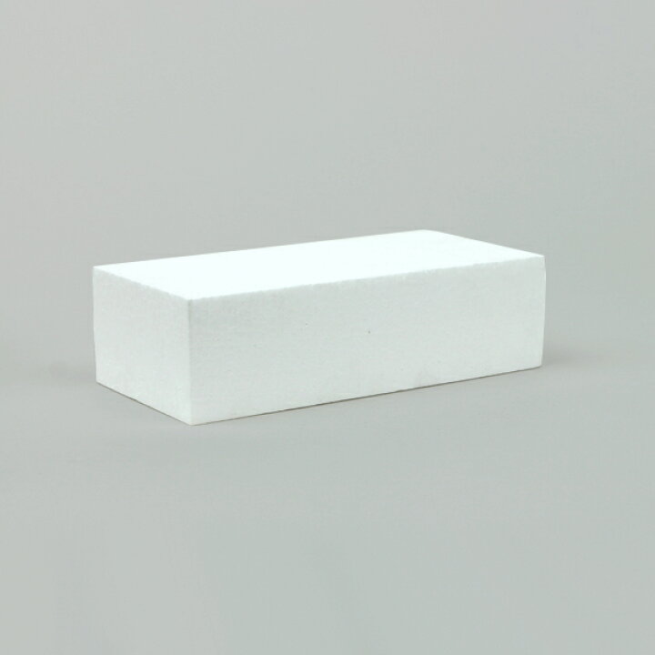 楽天市場 スチロールブロック 発泡スチロール ブロック ｋ レンガ ホワイト サイズ 0 100 50mm Mono 送料別 通常配送 85k15 レンガ レンガブロック ハンズマン