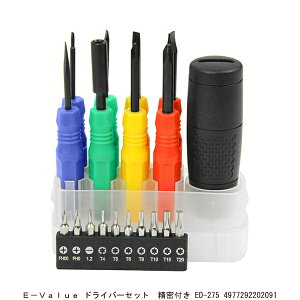 E-VALUE �h���C�o�[�Z�b�g �����t�� ED-275 �i8230544�j �����敪A ����s�� �ԕi�s��