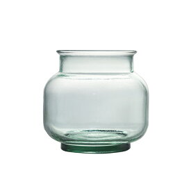 エコガラス 花瓶 高さ約18cm 3L 4757 HARRICANE FLORERO サンミゲル Vidrios San Miguel