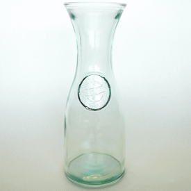 ガラス デカンタ デキャンタ ガラス瓶 / エコガラスデカンタ 約800cc ロゴ 5735 5850207 送料別 通常配送 / ピッチャー 水差し