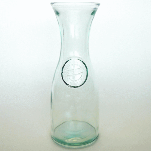 ガラス デカンタ デキャンタ ガラス瓶 / エコガラスデカンタ 約800cc ロゴ 5735 5850207 送料別 通常配送 / ピッチャー 水差し