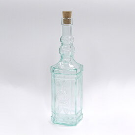 ガラス瓶 蓋付 / エコガラスボトル コルク栓 500cc PLAYFULL 5032 サンミゲル Vidrios San Miguel 7828063 送料別 通常配送 / ガラスボトル コルク瓶 ガラス コルク 瓶 ふた付き リサイクルガラス