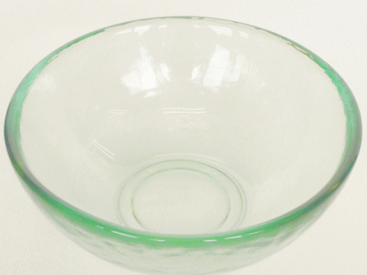 SUKI GLASS STUDIO】 ガラス工芸品『波のボウル』大サイズ1個