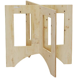WORK LEG ワークレッグ 作業台用脚 大 高さ75cm 木製 ワークテーブル 脚 送料別見積 大型・割れ物