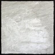 ステップストーン / 天然石 敷石 ABBEY アビー シルバー／グレー系 大 約56cm×約56cm 3221407 送料別見…