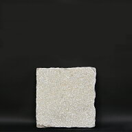 ステップストーン / 天然石 敷石 LIME STONE ライムストーン ベージュ／グレー／イエロー系 小 約27.5cm…