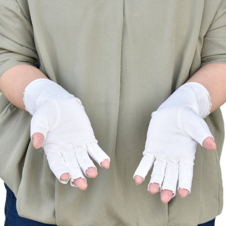 楽天市場 Uv手袋 Uvカット ショート 大豆繊維 冷感 レディース 春夏用 指切り 無地 レース メール便送料無料 Uv対策 Uvケア アームカバー スマホ対応 スマホ手袋 おしゃれ 母の日 プレゼント Hands Up Market