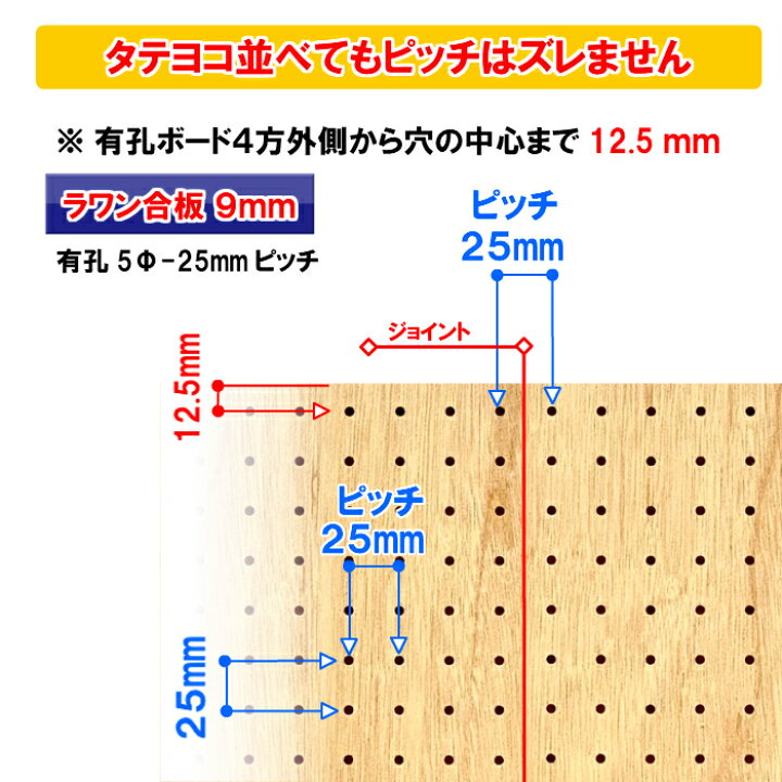 楽天市場】有孔ボード 単品 ラワン サイズ 900mm×600mm×9.0mm 3枚入り ラワン合板(素地)カラー 茶 ブラウン ピッチ 25mm 棚 ディスプレイ 収納 小物掛け DIY 壁 板 おしゃれ つっぱり インテリア アサヒ 多孔ボード : ハンディーウッドカンパニー 楽天市場】有孔ボード 単品 ラワン サイズ 900mm×600mm×9.0mm 3枚入り ラワン合板(素地)カラー 茶 ブラウン ピッチ 25mm 棚 ディスプレイ 収納 小物掛け DIY 壁 板 おしゃれ つっぱり インテリア アサヒ 多孔ボード : ハンディーウッドカンパニー