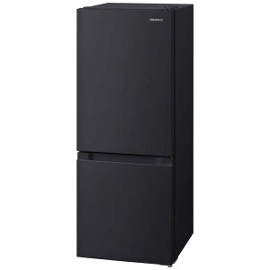アイリスオーヤマ アイリスオーヤマ 冷蔵庫 133L ブラック 幅47cm IRSD-13A-B 2ドア 右開き 直冷式 新生活 一人暮らし