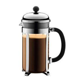 Bodum ボダム シャンボール フレンチプレス コーヒーメーカー 1L 58353 | 手軽 コーヒー豆 粗挽き お湯 味わい 旨み 抽出 香り コーヒーブレイク ホームカフェ コーヒーブレイク