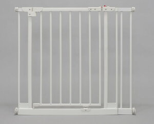 アイリスオーヤマ ペットゲート ドア付き 突っ張りタイプ オートクローズ 幅69.5×高さ78cm 小型犬用 中型犬用 ロックレバー付き 最大90cm ホワイト SPG-720A IRIS OHYAMA