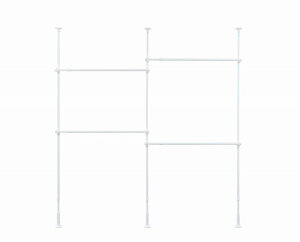 �A�C���X�I�[���} �˂����胏�[�h���[�u ����157.9~263×���s��10.1×������200~280cm �n���K�[���b�N ���[�h���[�u �X���� �ő啝��263cm �z���C�g TWR3-2630 IRIS OHYAMA