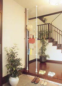 �A�C���X�I�[���} ���ς�I �p�[�e�[�V���� ���b�V�� ��45×���s7×����200-270cm �z���C�g RP-420 IRIS OHYAMA