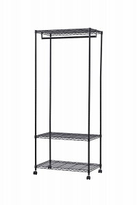 �A�C���X�I�[���} �J���[���b�N ���^�����b�N ���[�h���[�u �L���X�^�[�t�� ����75×���s��45×������182cm �|�[���a19mm �u���b�N CMW-75183 IRIS OHYAMA