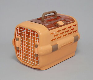 アイリスオーヤマ ドライブペットキャリー クレート オレンジ 小型犬用 Mサイズ PDPC-600 IRIS OHYAMA