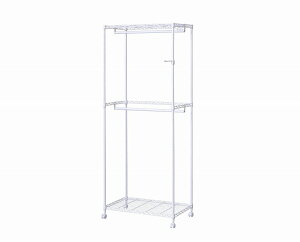 �A�C���X�I�[���} ���^�����b�N �X�`�[�����b�N ���[�h���[�u 2�i �n���K�[�o�[�^�C�v �z���C�g ����75×���s��45×������182cm �ω׏d100? CMW2-75182 IRIS OHYAMA