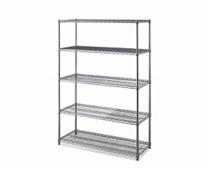 �A�C���X�I�[���} ���b�N ���^�����b�N �V���o�[ �h�T�r ��120×���s46×����179cm 5�i �ω׏d300kg �|�[���a25mm �p���[���^�� �{�� MR-1218JK IRIS OHYAMA