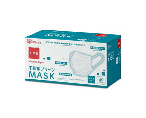 ACXI[} { sDzv[c ӂTCY 17.5×9cm 60 4w\}XN v[c 炩 ɂȂȂ ԕ ECX PM2.5 Ɩp e zCg IRIS OHYAMA PN-N