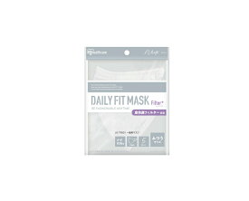 アイリスオーヤマ 立体マスク 5枚入 ふつうサイズ 幅約12×高さ約14cm DAILY FIT MASK Filter+ デイリーフィット フィルタープラス 息がしやすい 小顔 ふんわり耳紐 3Dマスク ホワイト IRIS OHYAMA H200963F