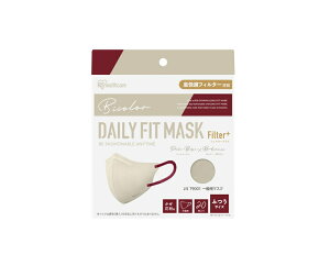 ACXI[} ̃}XN 20 ӂTCY 12×14cm DAILY FIT MASK Filter+ fC[tBbg tB^[vX ₷  ӂ莨R y[x[W×{h[ RN-H20SUF