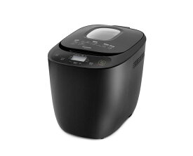 アイリスオーヤマ ホームベーカリー 1斤・2斤対応 選べる19メニュー レシピ付き 幅約24.9×奥行約36.2×高さ約 29.4cm パン 生地 ジャム 米粉パン ピザ 餅つき機 うどん ブラック IRIS OHYAMA IBM-020-B